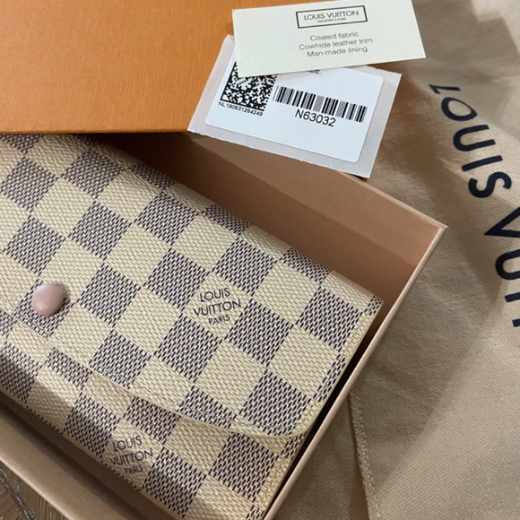 Louis vuitton damier mollie ballerine wallet - Picture 2 of 10
